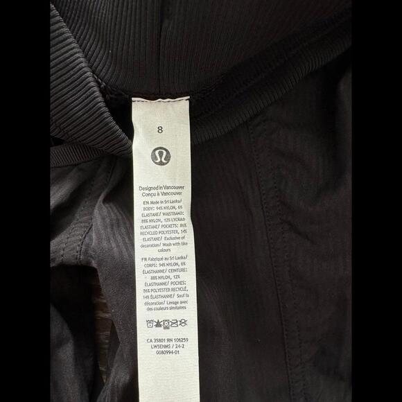 Lululemon Dance Studio Jogger Mid-Rise 28” Black Size 8 NWT - Picture 6 of 7